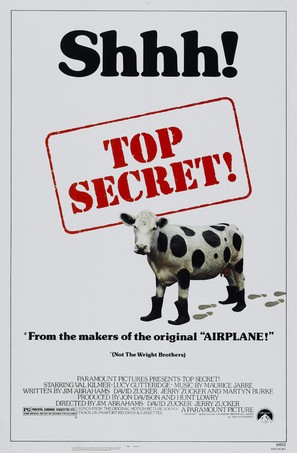 Top Secret - Theatrical movie poster (thumbnail)