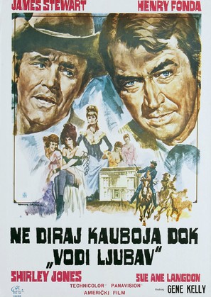 The Cheyenne Social Club - Yugoslav Movie Poster (thumbnail)
