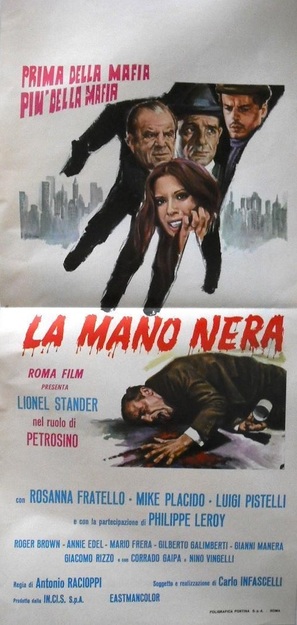 La mano nera - prima della mafia, pi&ugrave; della mafia - Italian Movie Poster (thumbnail)