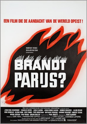 Paris br&ucirc;le-t-il? - Belgian Movie Poster (thumbnail)