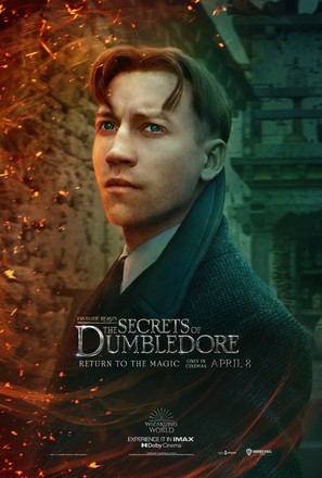 Fantastic Beasts: The Secrets of Dumbledore - British Movie Poster (thumbnail)