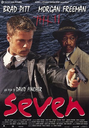 Se7en - Italian Movie Poster (thumbnail)