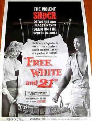 Free, White and 21 - Movie Poster (thumbnail)