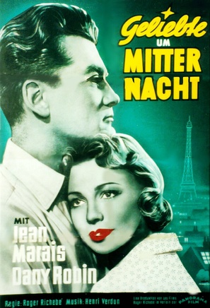 Les amants de minuit - German Movie Poster (thumbnail)