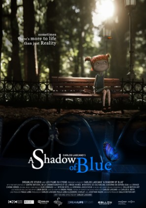 A Shadow of Blue - French Movie Poster (thumbnail)