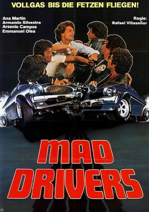 Ratas del asfalto - German Movie Poster (thumbnail)