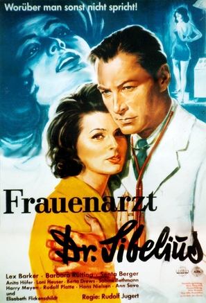 Frauenarzt Dr. Sibelius - German Movie Poster (thumbnail)