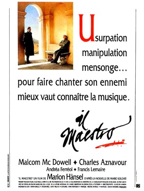 Il maestro - French Movie Poster (thumbnail)