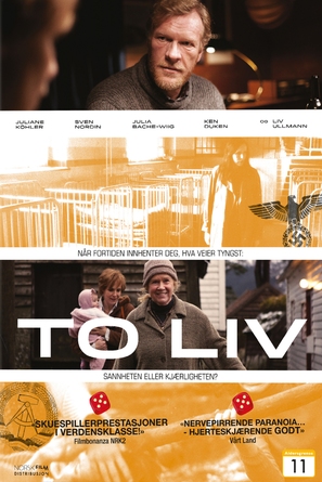 Zwei Leben - Norwegian DVD movie cover (thumbnail)