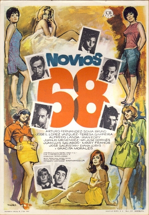 Novios 68 - Spanish Movie Poster (thumbnail)