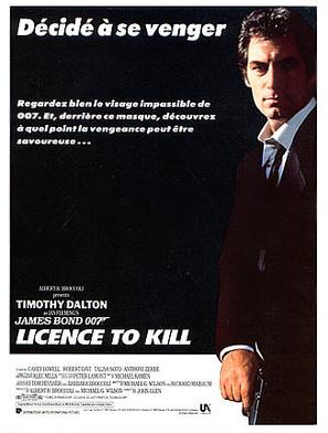 Licence To Kill - French poster (thumbnail)