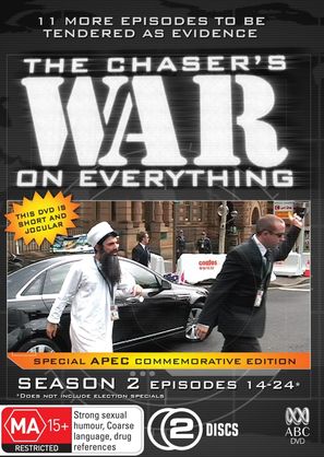 &quot;The Chaser&#039;s War on Everything&quot; - Australian Movie Cover (thumbnail)
