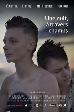 Une nuit, &agrave; travers champs - French Movie Poster (thumbnail)