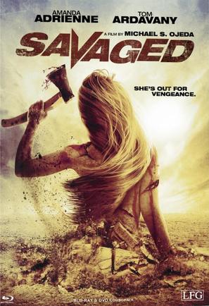 Savaged - German Blu-Ray movie cover (thumbnail)