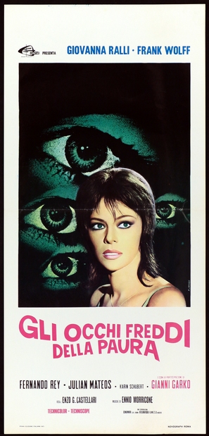 Gli occhi freddi della paura - Italian Movie Poster (thumbnail)