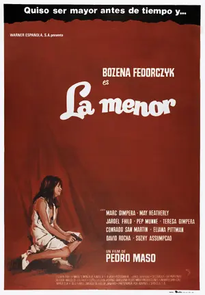 La menor Poster