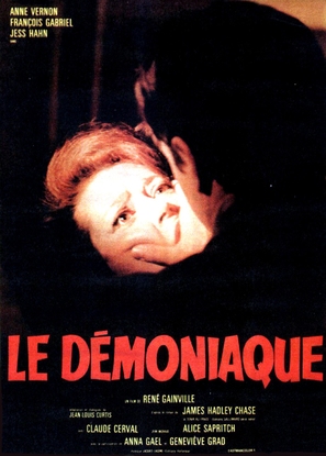 Le d&eacute;moniaque - French Movie Poster (thumbnail)