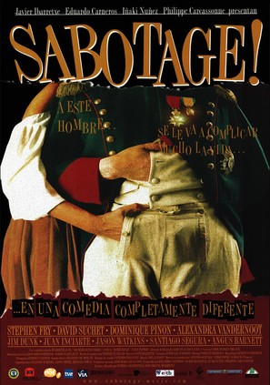 Sabotage! - Spanish Movie Poster (thumbnail)
