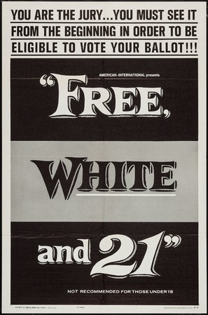 Free, White and 21 - Movie Poster (thumbnail)