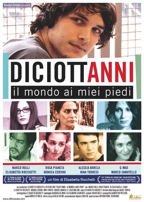 Diciottanni - Il mondo ai miei piedi - Italian Movie Poster (thumbnail)