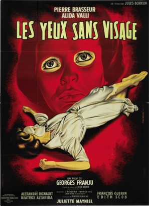 Les yeux sans visage - French Movie Poster (thumbnail)