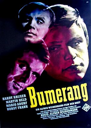 Bumerang - German Movie Poster (thumbnail)