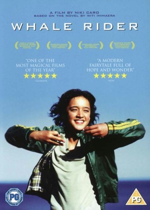 Whale Rider - British DVD movie cover (thumbnail)