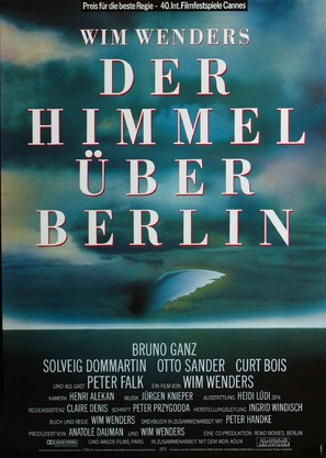 Der Himmel &uuml;ber Berlin - German Movie Poster (thumbnail)