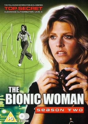 &quot;The Bionic Woman&quot; - British DVD movie cover (thumbnail)