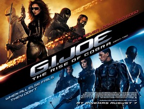 G.I. Joe: The Rise of Cobra - British Movie Poster (thumbnail)