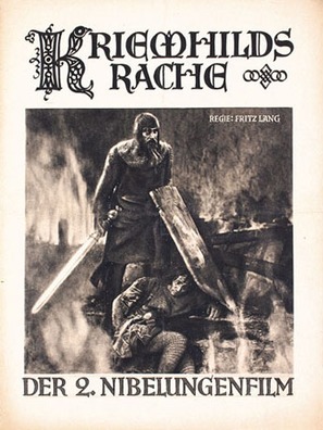Die Nibelungen: Kriemhilds Rache - German Movie Poster (thumbnail)