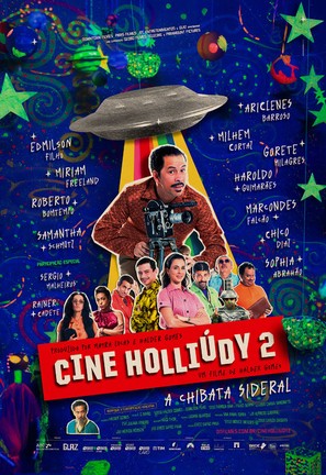 Cine Holli&uacute;dy 2: A Chibata Sideral - Brazilian Movie Poster (thumbnail)