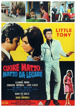 Cuore matto... matto da legare - Italian Movie Poster (thumbnail)