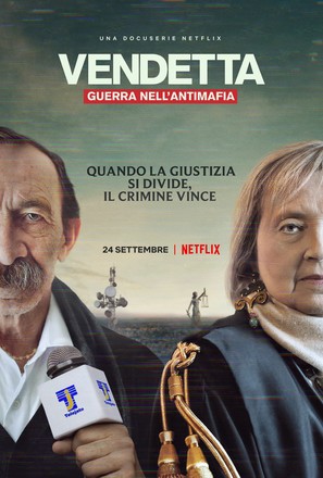 &quot;Vendetta: Guerra nell&#039;antimafia&quot; - Italian Movie Poster (thumbnail)