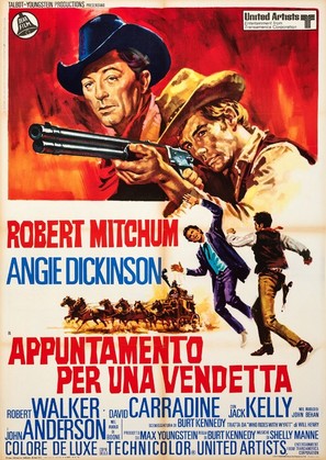 Young Billy Young - Italian Movie Poster (thumbnail)