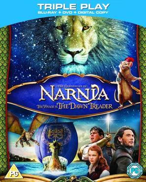 The Chronicles of Narnia: The Voyage of the Dawn Treader - British Blu-Ray movie cover (thumbnail)