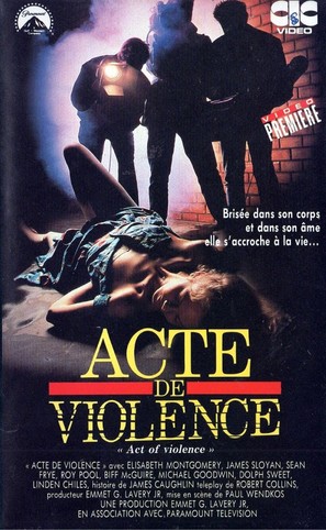 Act of Violence - French VHS movie cover (thumbnail)