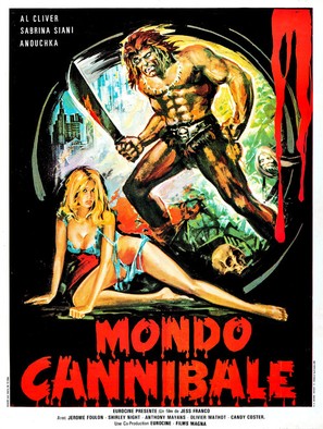 Mondo cannibale - French Movie Poster (thumbnail)