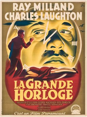The Big Clock - French Movie Poster (thumbnail)