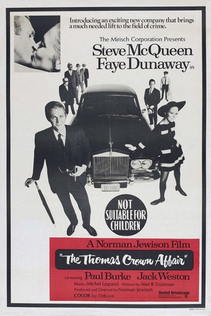 The Thomas Crown Affair - Australian Movie Poster (thumbnail)