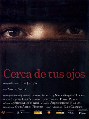 Cerca de tus ojos - Spanish Movie Poster (thumbnail)