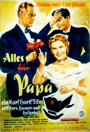 Alles f&uuml;r Papa - German Movie Poster (thumbnail)