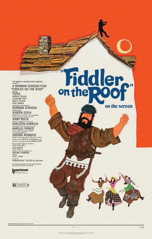 Fiddler on the Roof - Movie Poster (thumbnail)