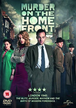 Murder on the Home Front - British DVD movie cover (thumbnail)