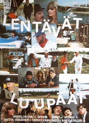 Lent&auml;v&auml;t luup&auml;&auml;t - Finnish Movie Poster (thumbnail)