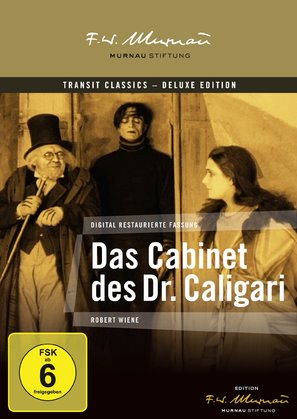 Das Cabinet des Dr. Caligari. - German DVD movie cover (thumbnail)