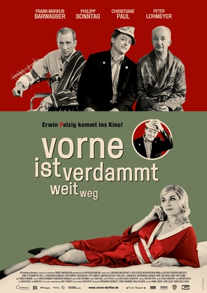 Vorne ist verdammt weit weg - German Movie Poster (thumbnail)