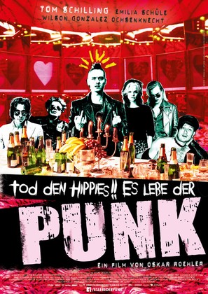 Tod den Hippies, es lebe der Punk - German Movie Poster (thumbnail)