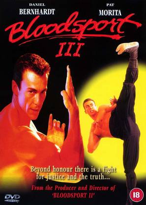 Bloodsport III - British DVD movie cover (thumbnail)