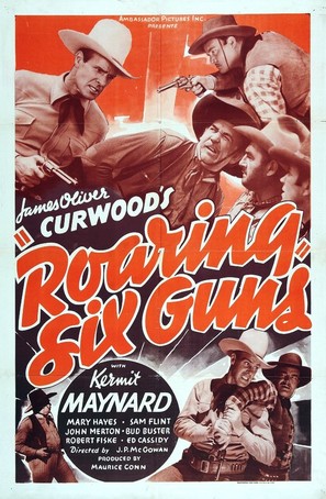 Roaring Six Guns - Movie Poster (thumbnail)